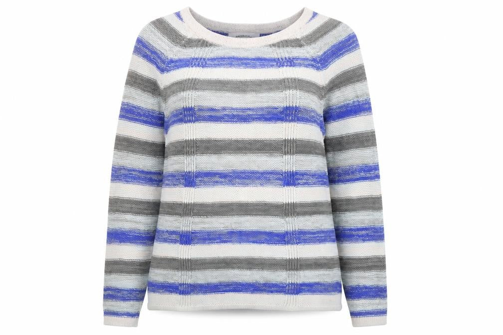 Sandwich Women’s Multicoloured Striped Cotton Jumper Size S