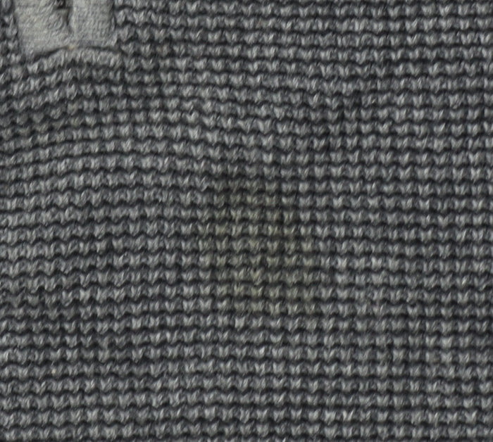 Maison Cinqcent Men's Grey Cotton 1/4 Zip High Neck Jumper Size M