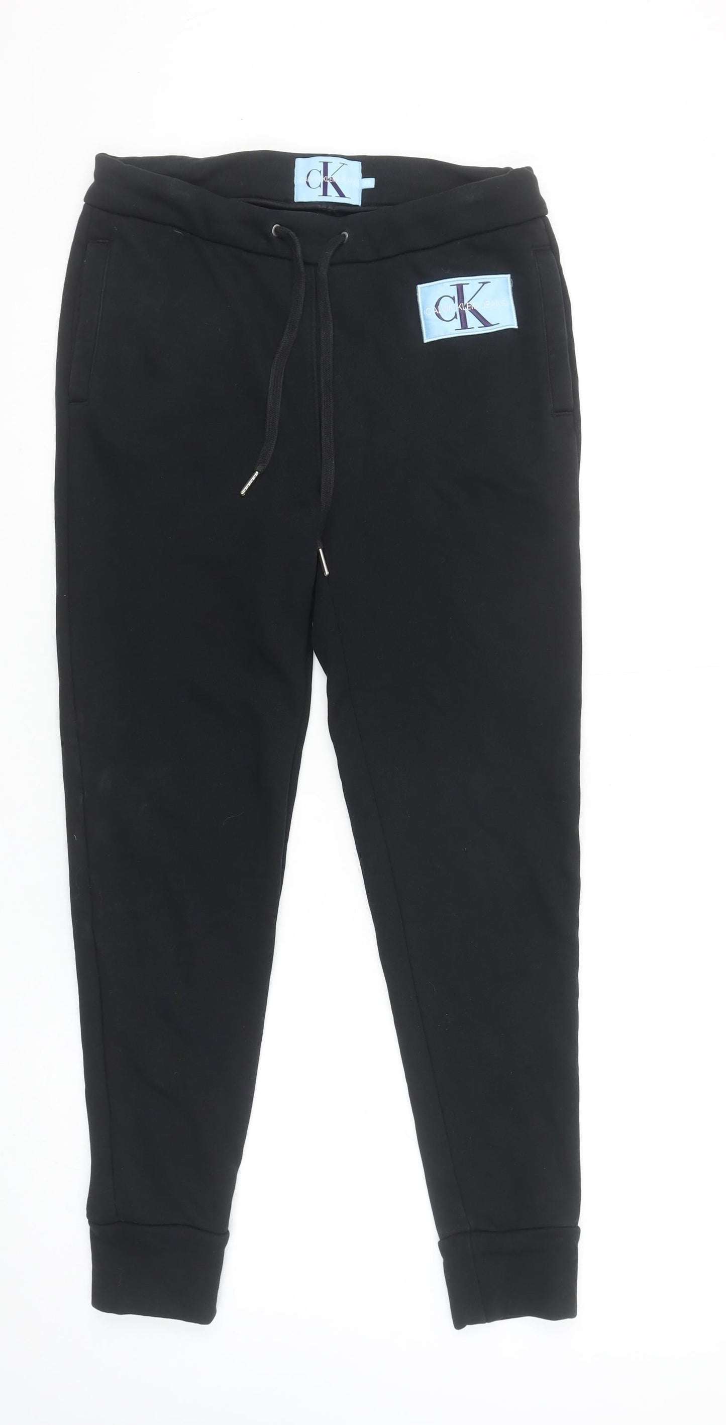 Calvin Klein Jeans Womens Black XS Jogger Sweatpants