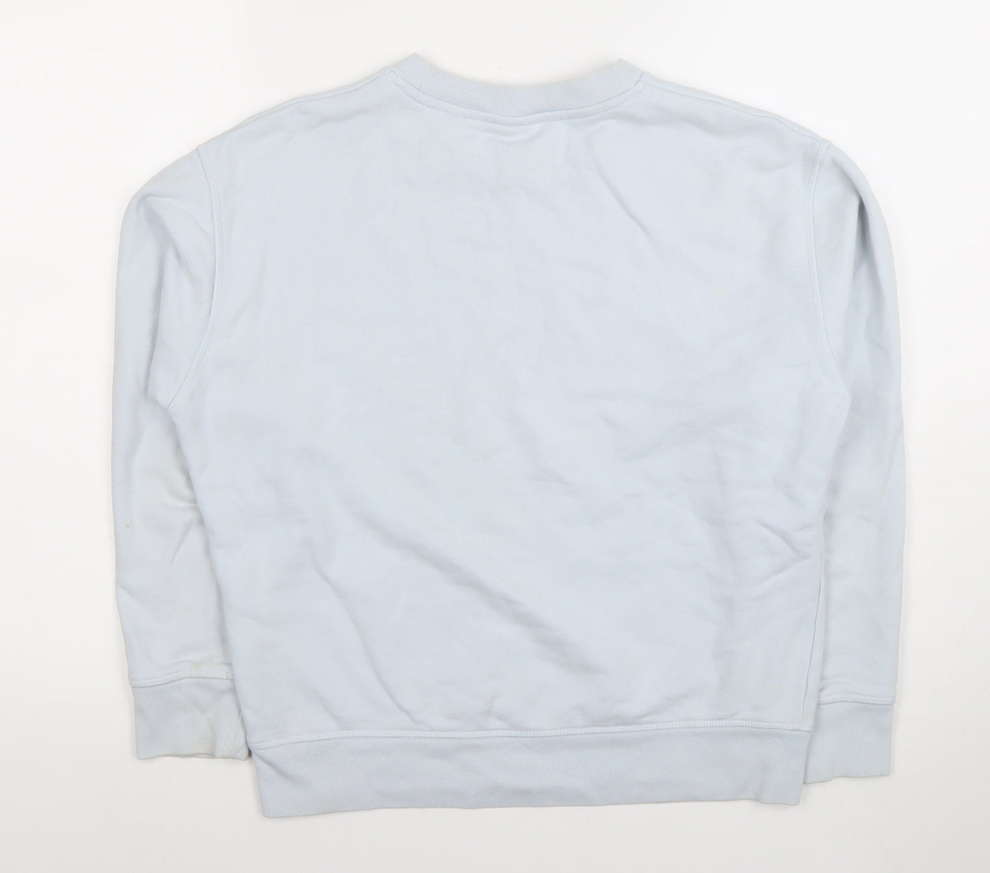 Levi's Women's Light Blue Cotton Crew Neck Sweatshirt Size S