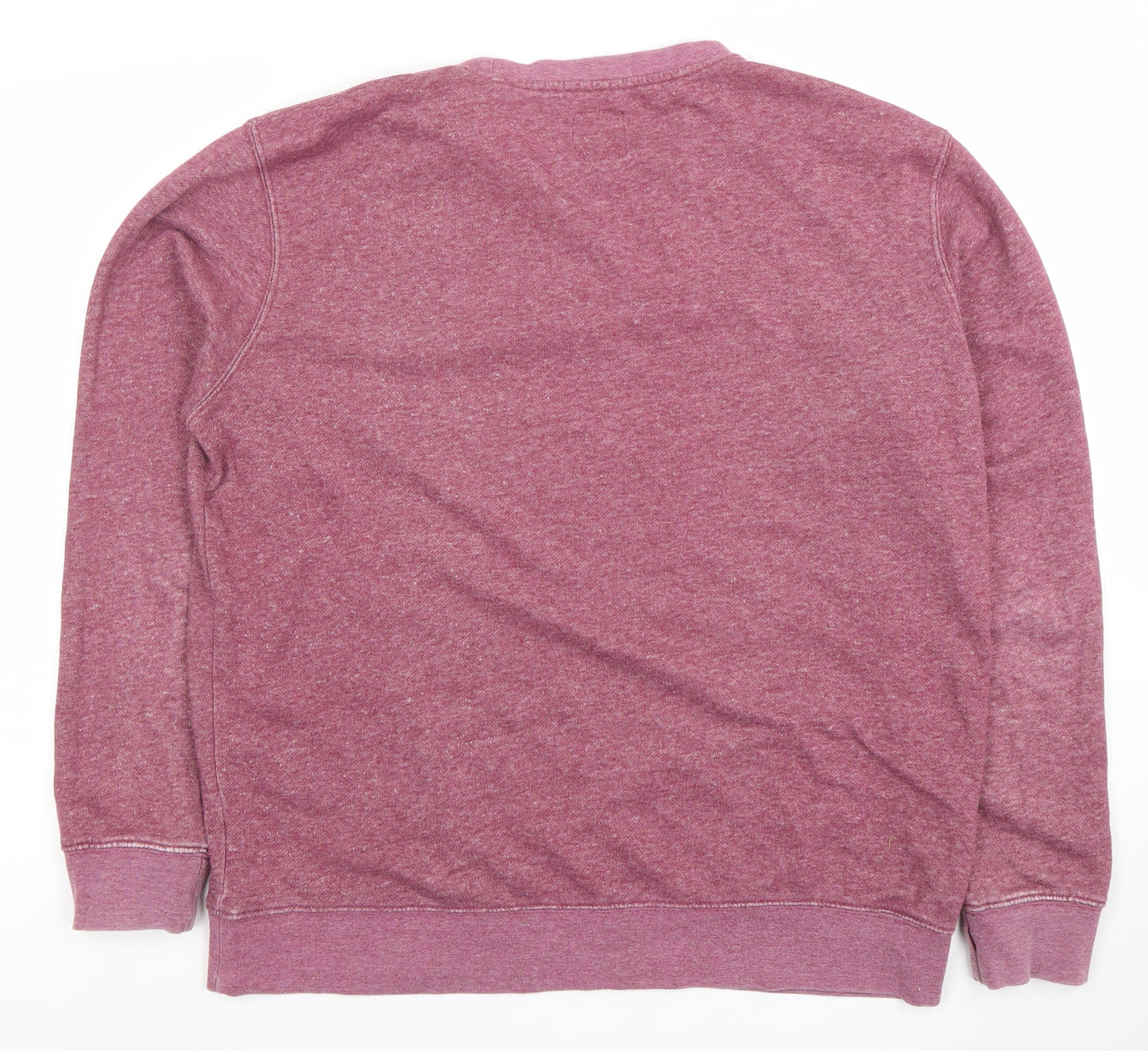 Doo Australia Men’s Pink XL Pullover Sweatshirt Crew Neck Fleece