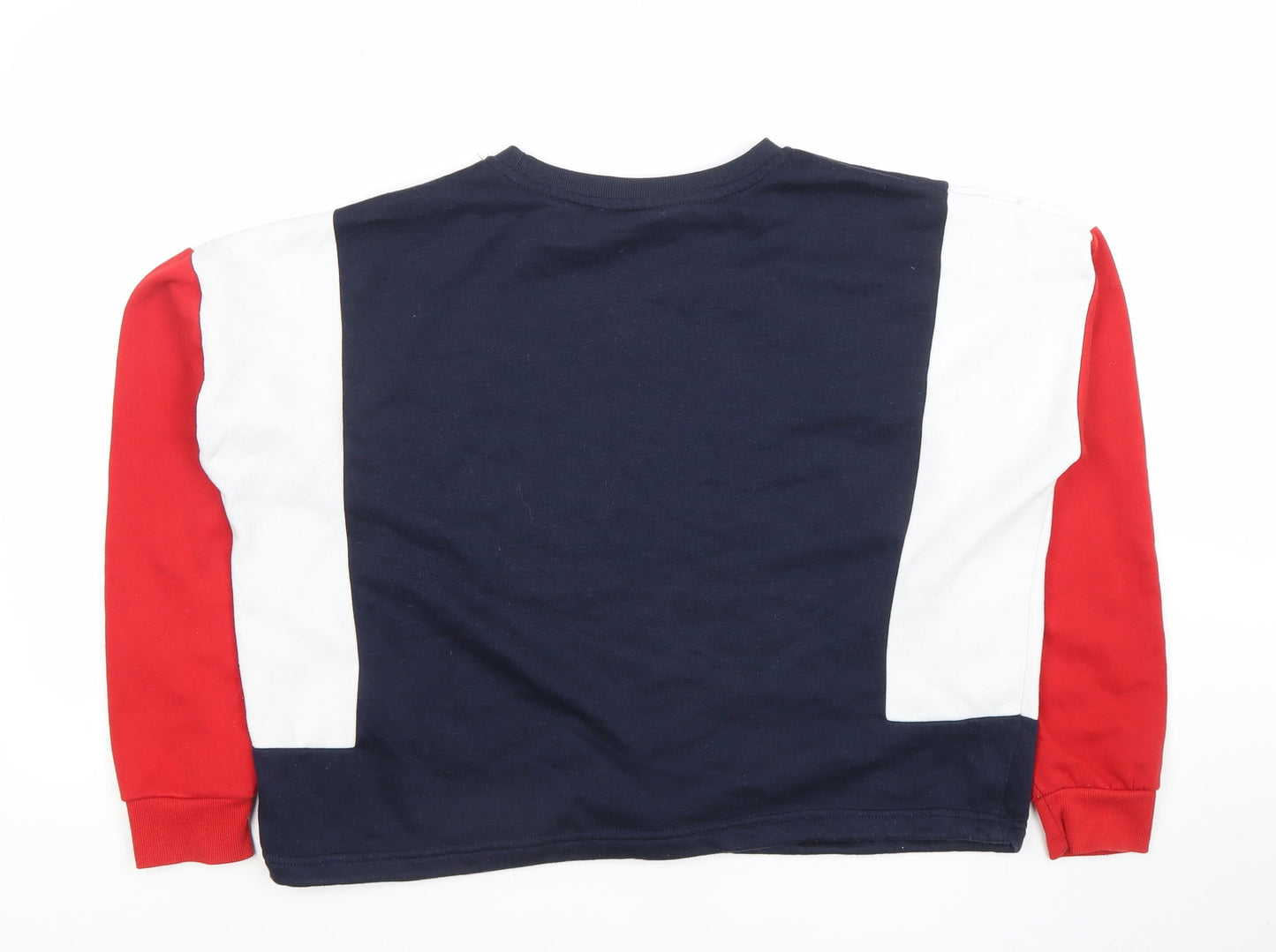 Friends TV Show Women's Navy Colourblock Pullover Sweatshirt M