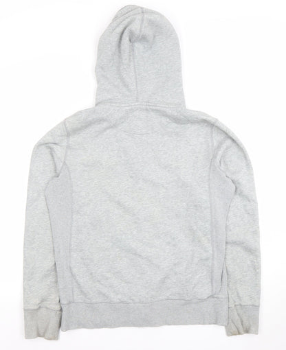 Nike Women's Grey Full Zip Hoodie Small Athletic Fit