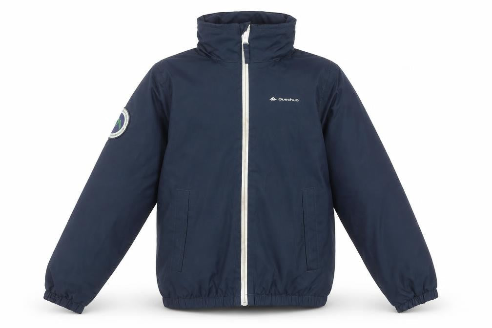 Quechua Boys Blue 10 Years Windbreaker Jacket Waterproof Outdoor