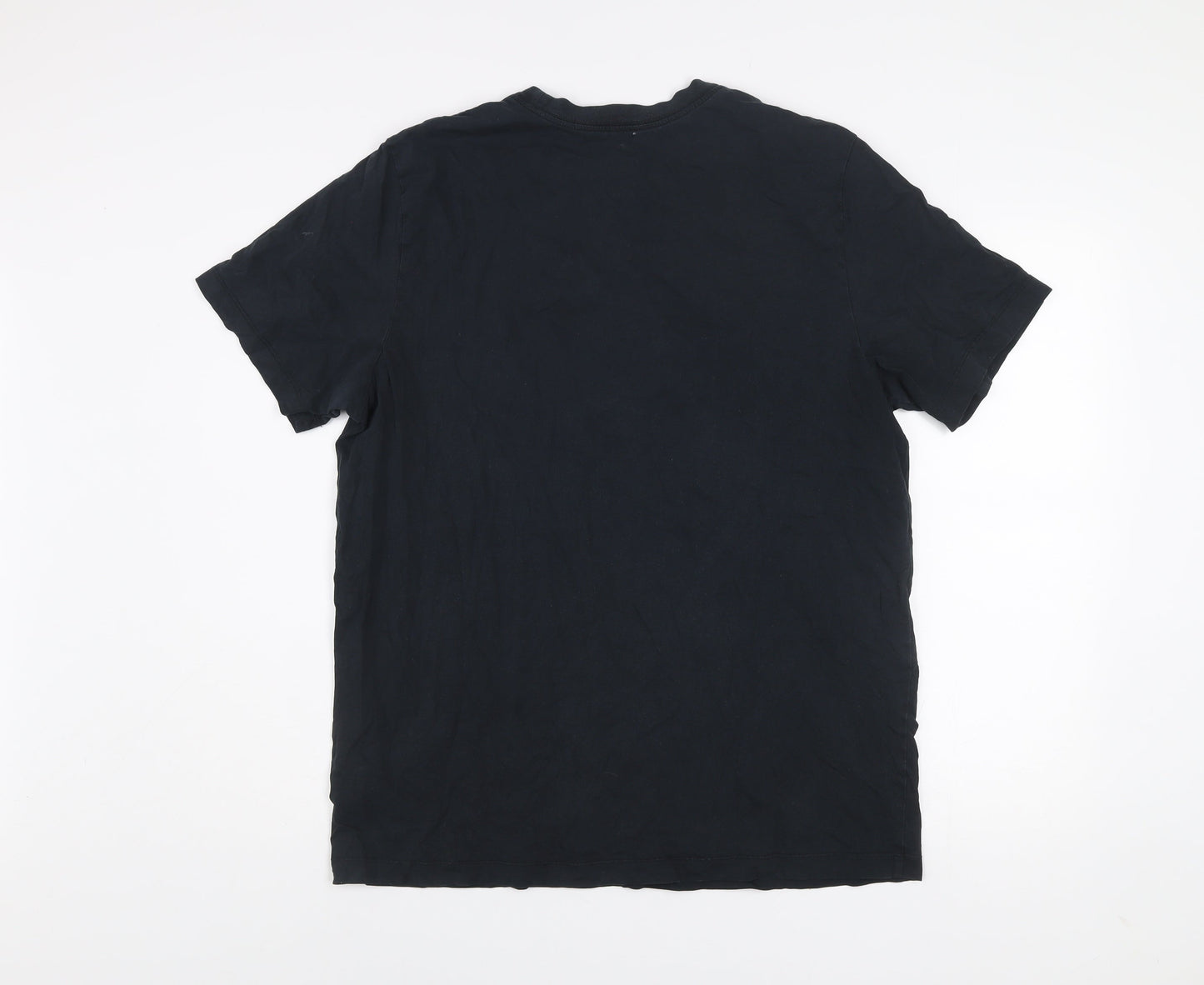 Nike Men's Black XL Graphic Tiger Print Short Sleeve T-Shirt