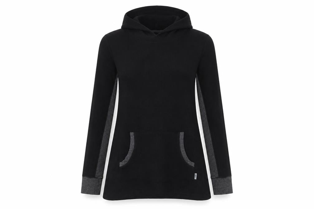 DKNY Women Black Pullover Hoodie Small Long Sleeve Lightweight