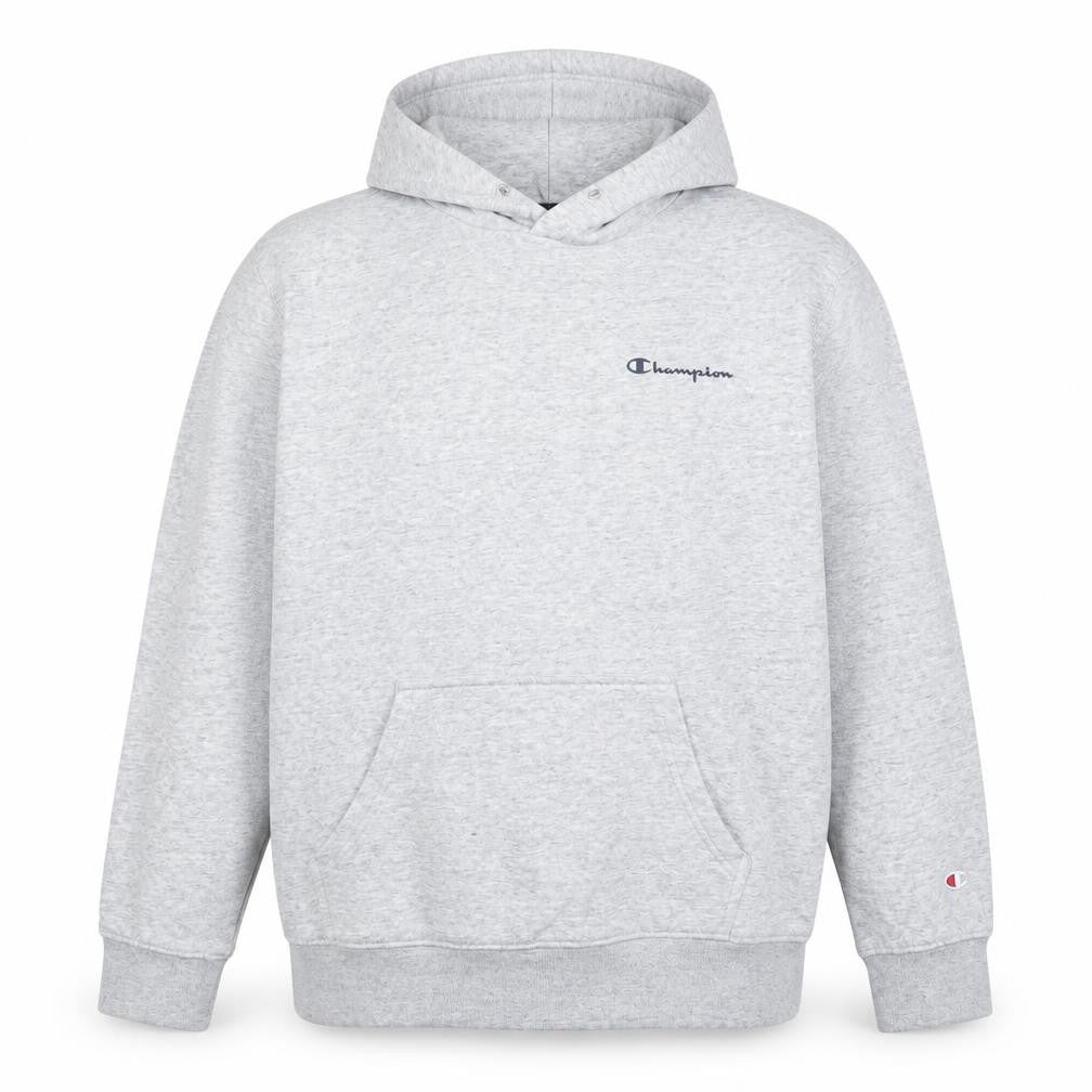 Champion Womens Grey Pullover Hoodie L 58% Cotton 42% Polyester