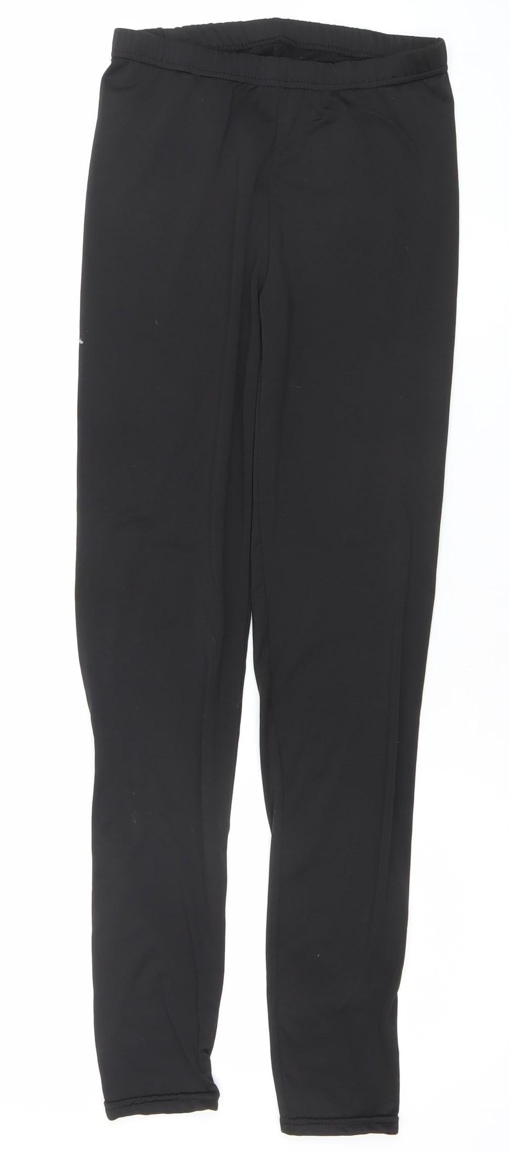 Outland Womens Black S Slim Fit Stretch Leggings