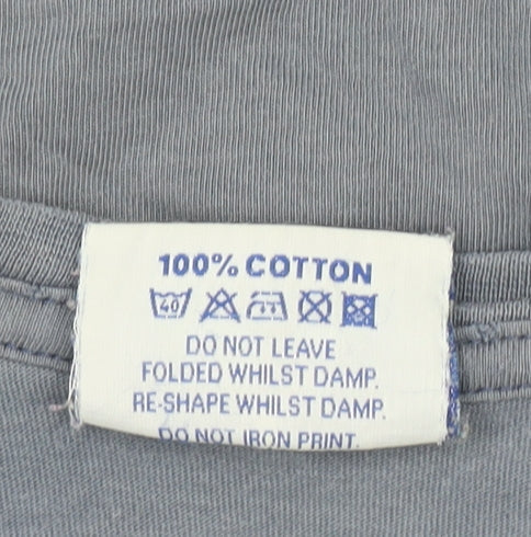 Great Run Men's Blue 2007 Great North Run T-Shirt Small 100% Cotton