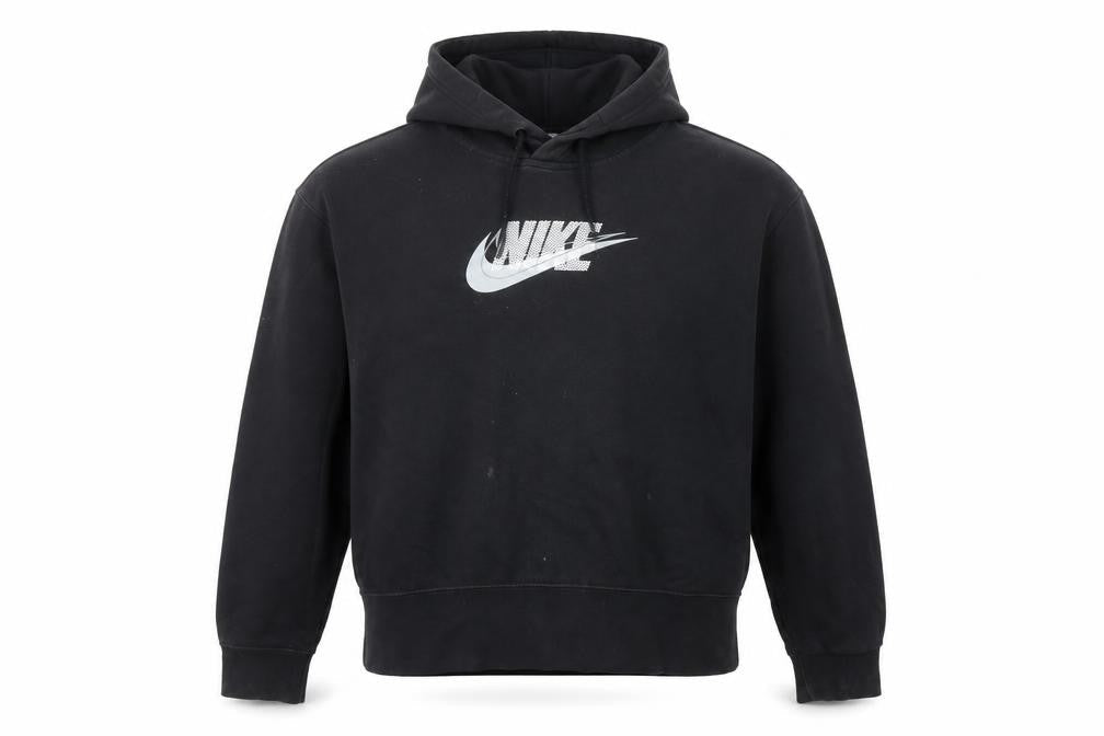Nike Men's Black Pullover Hoodie Size S Sports Fleece Sweatshirt