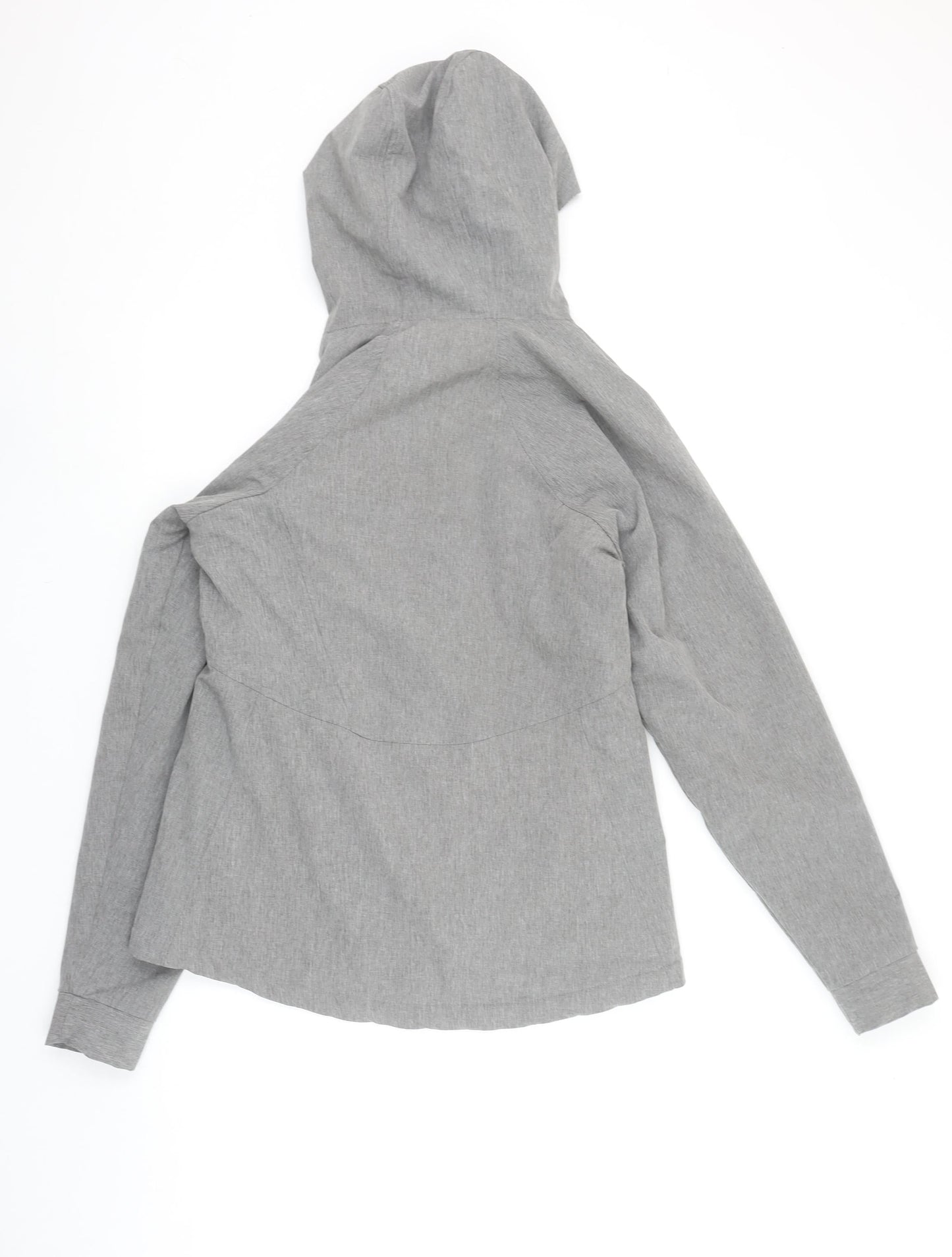 Kirkland Signature Women's Grey Softshell Hooded Jacket Size S