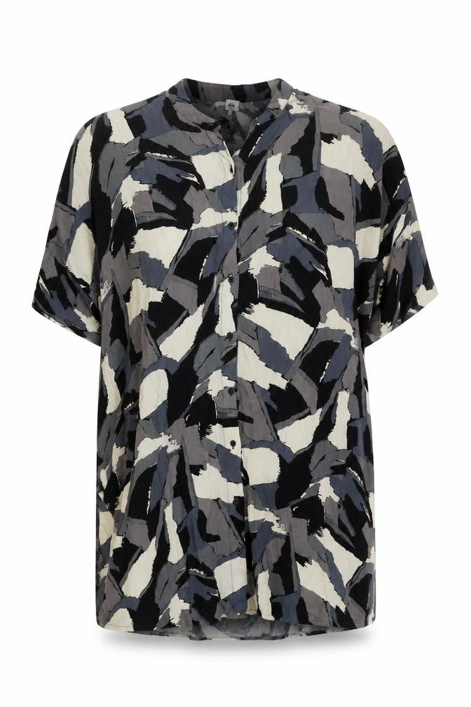 Kin Women’s Multicoloured Geometric Shift Dress Size 14