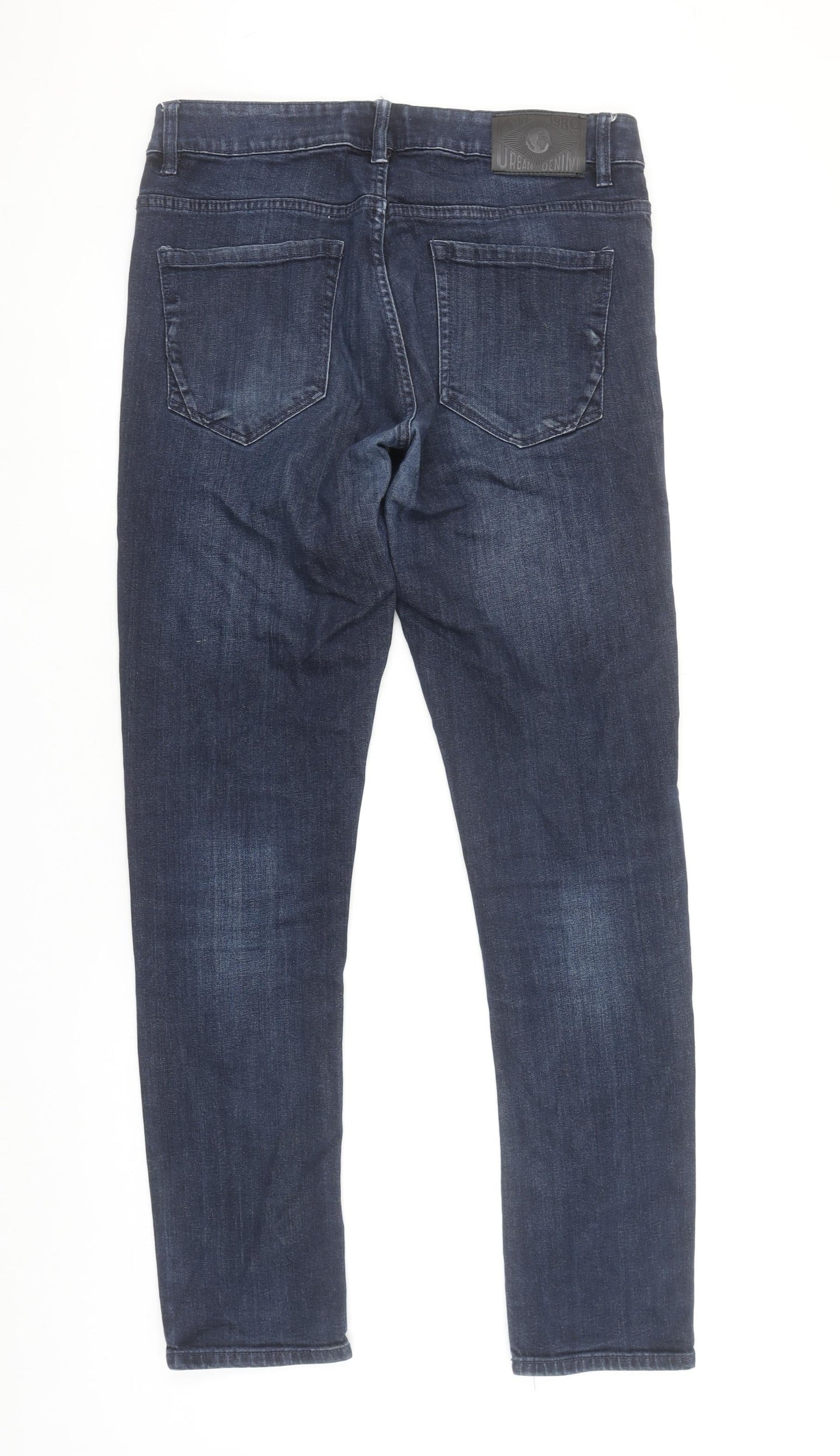KVL 89 Men's Blue Straight Fit Denim Jeans 31x32 Regular