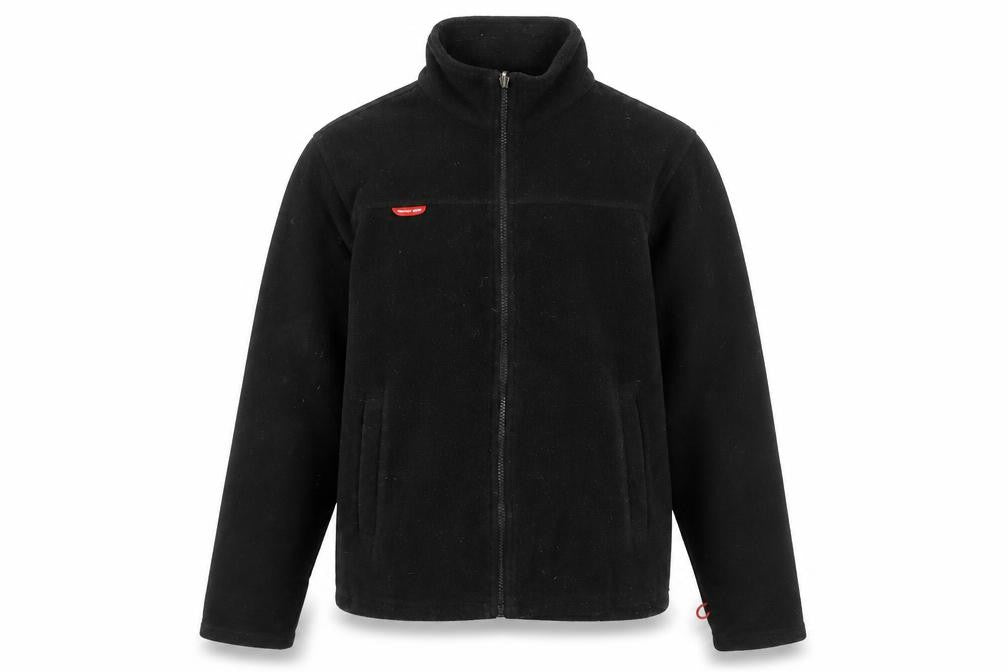 Rockport XCS Men's Black Fleece Full Zip Jacket Size S