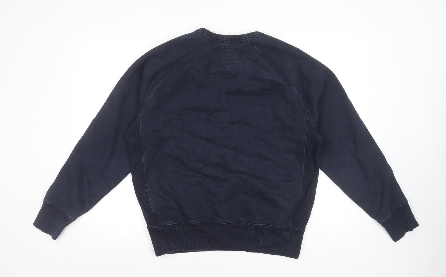 Gap Men's Blue Crew Neck Pullover Sweatshirt Size M Classic Fit