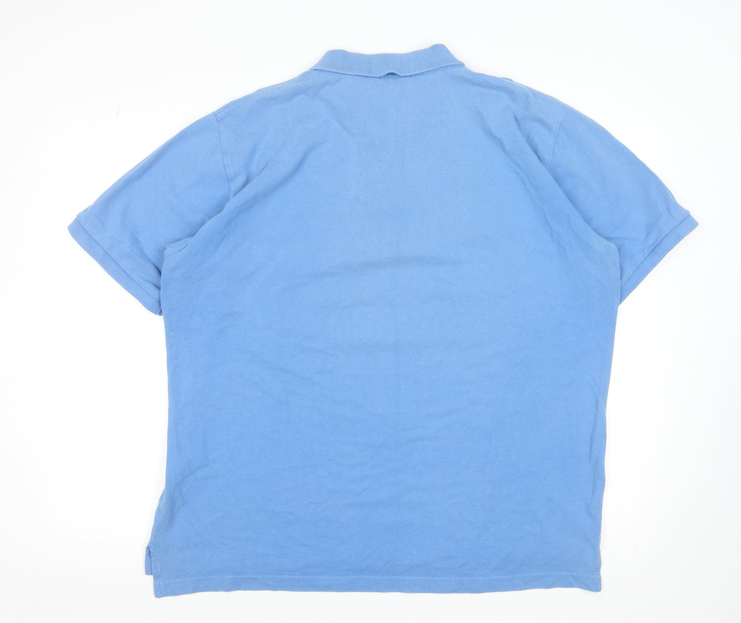 U.S. Polo Assn. Men's Blue 2XL Cotton Short Sleeve Polo Shirt