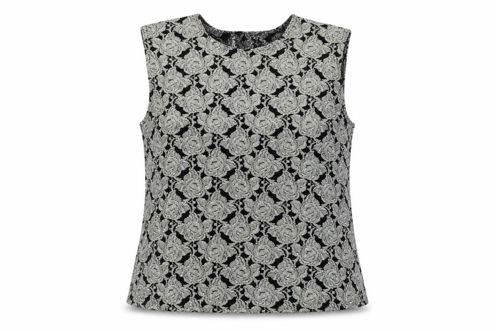 Wallis Women’s Black Floral Lace Sleeveless Camisole Blouse Size 16