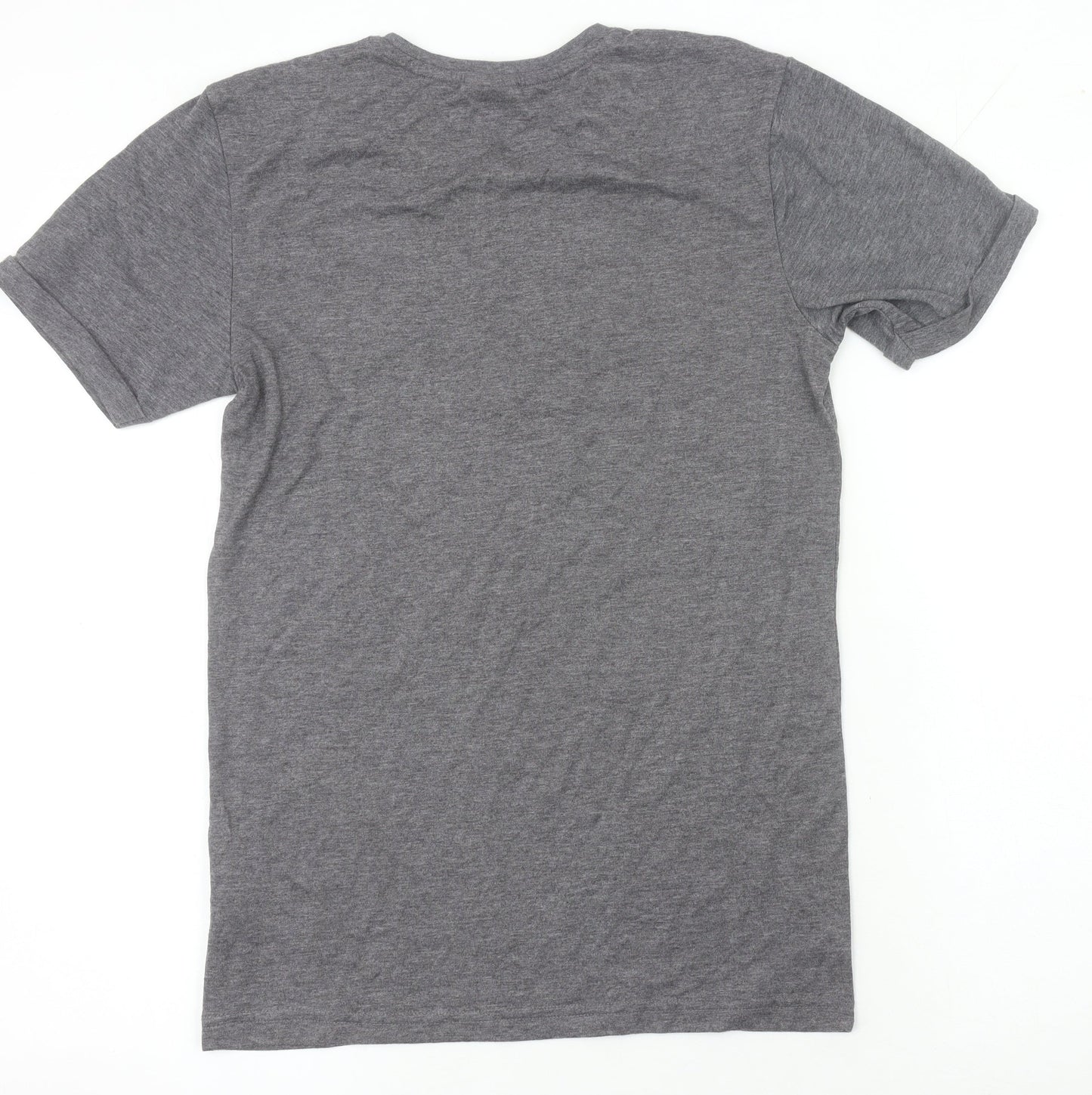 Superman Womens Grey XS Graphic Hero T-Shirt Short Sleeve