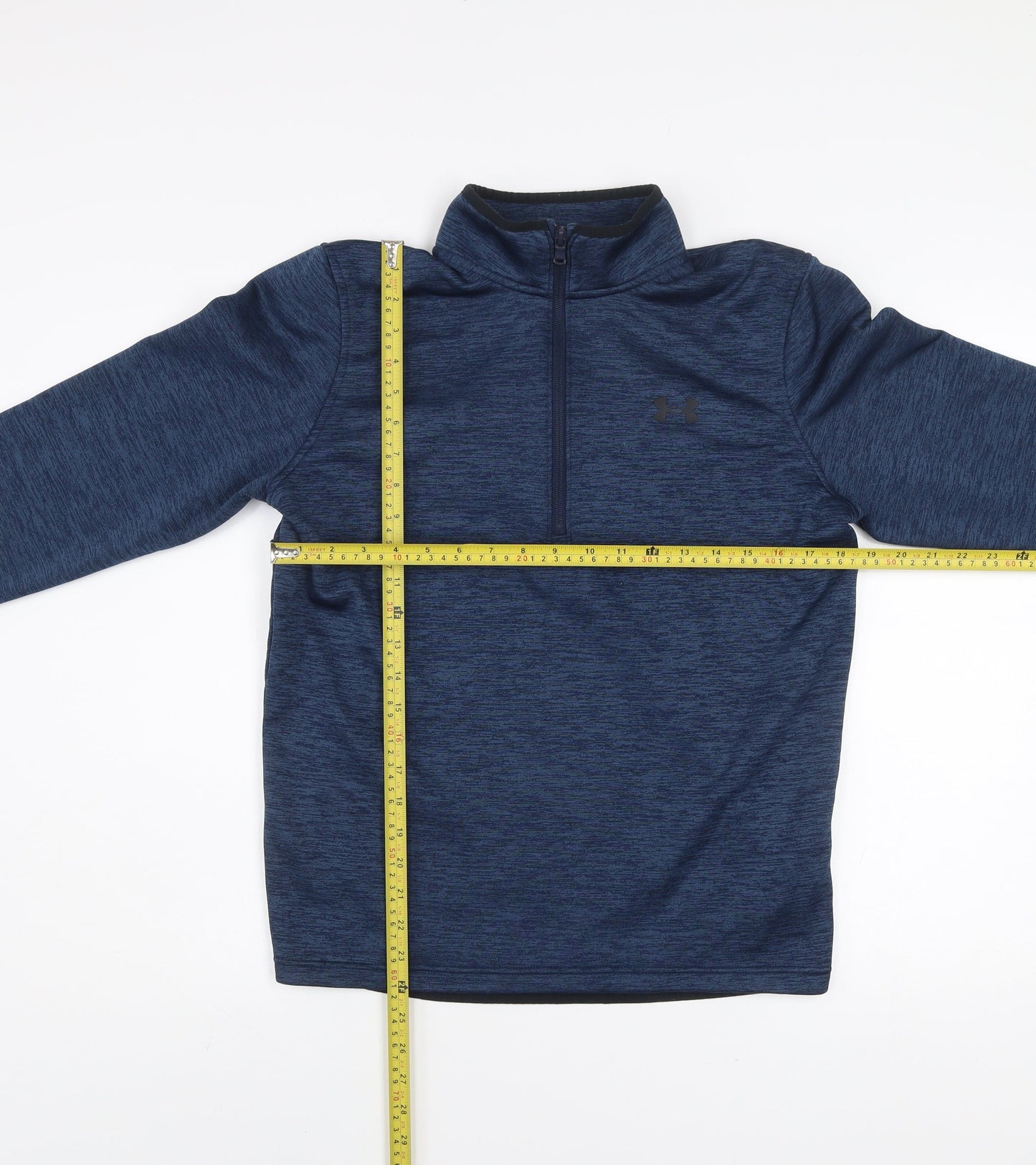 Under Armour Men’s Blue 1/4 Zip Fleece Sweatshirt Size S