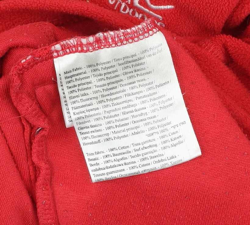 Regatta Great Outdoors Red Full Zip Fleece Jacket UK 10 Women’s