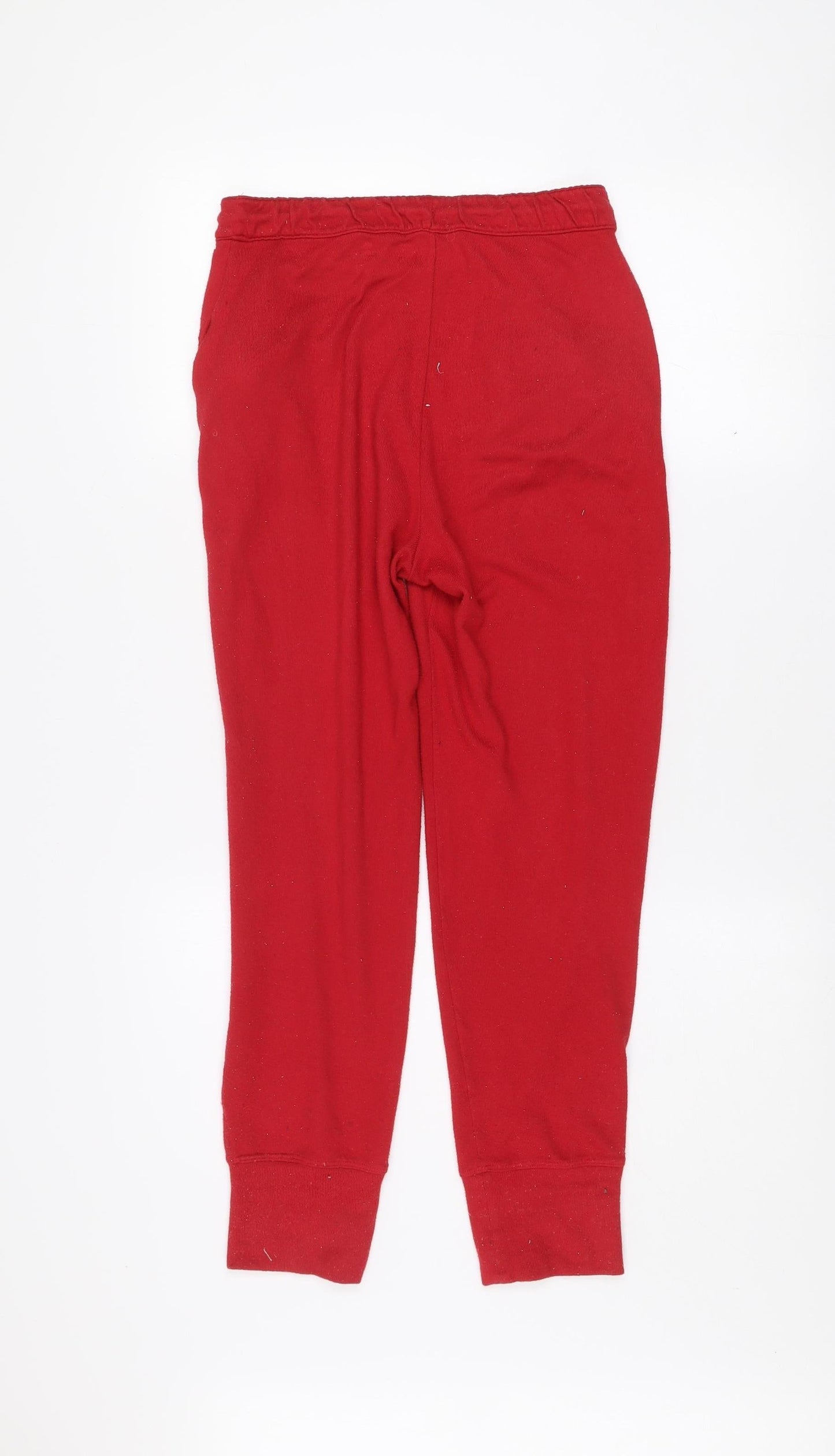 Hollister Women Red XS Jogger Sweatpants Polyester Blend