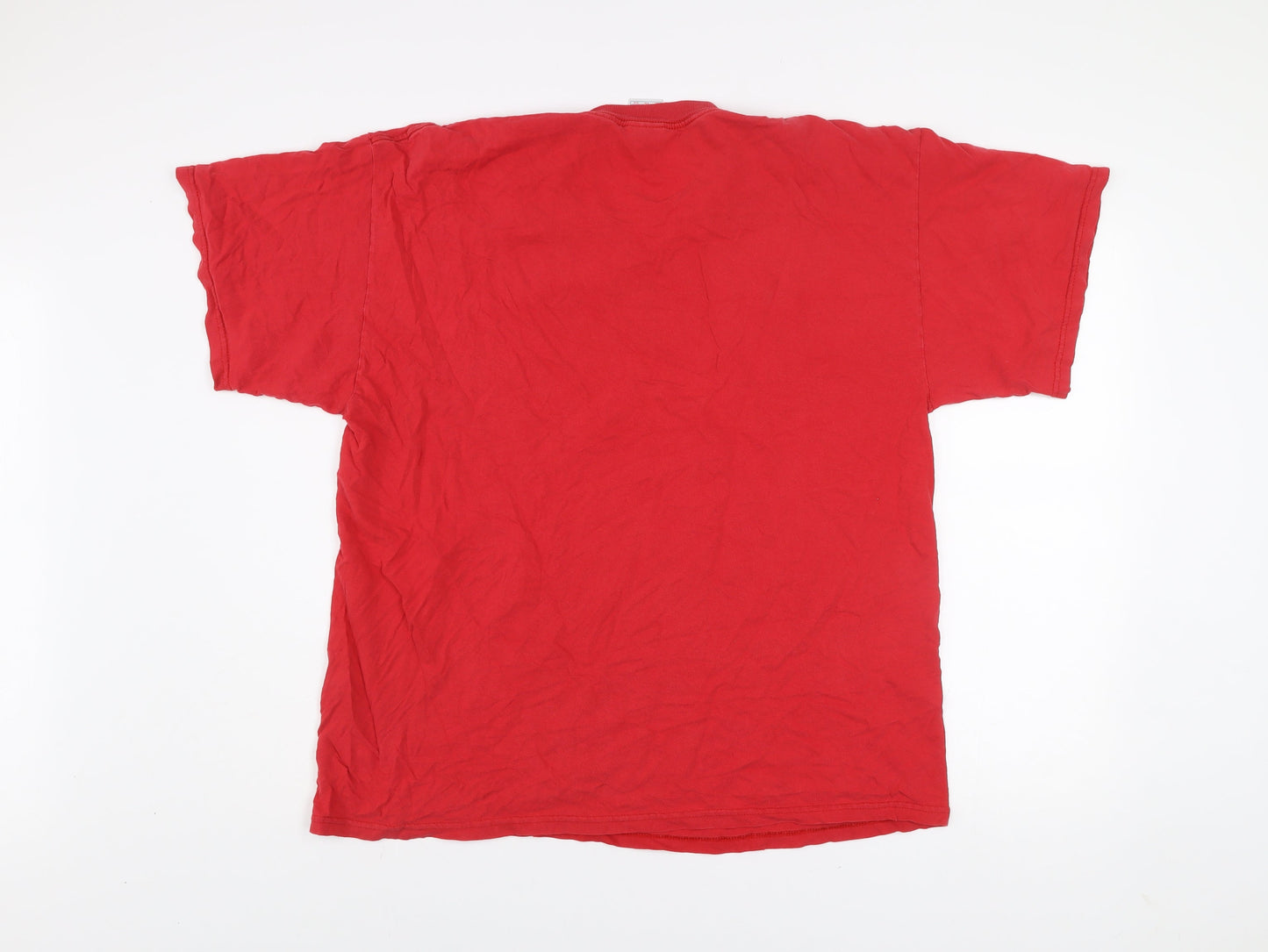 Tennessee River Men's Red XL Vintage Sports Logo Cotton T-Shirt
