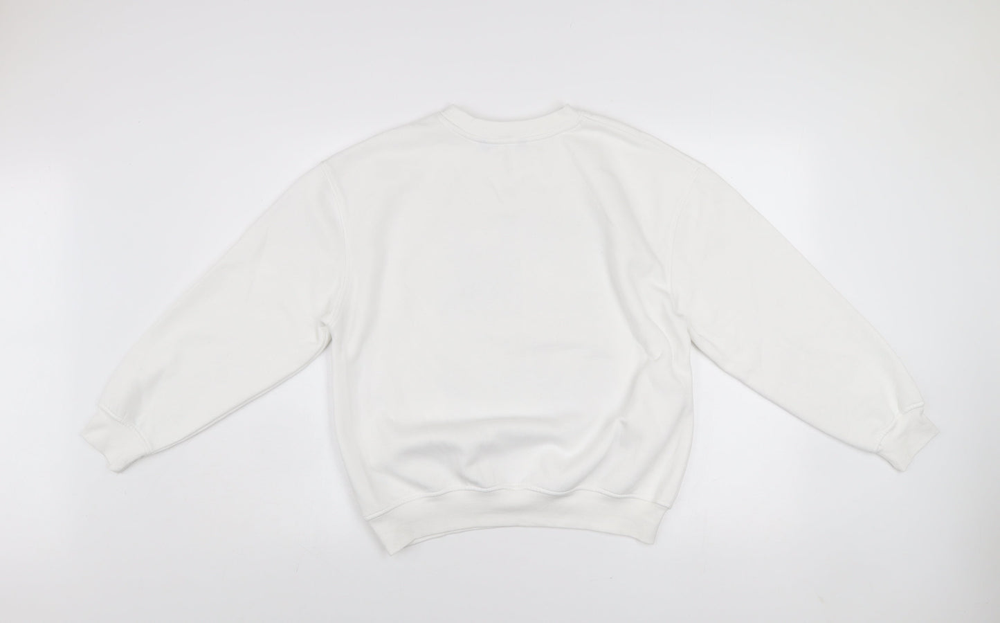 Dunnes Women White XS Pullover Sweatshirt New York City Graphic Print