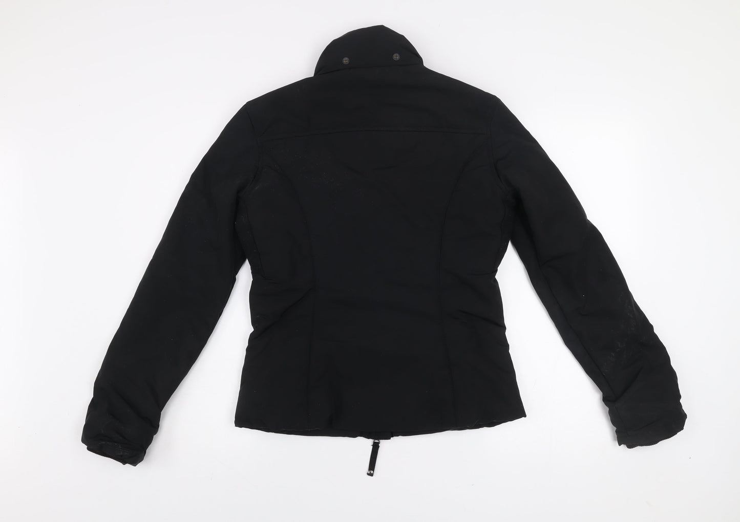 Murphy&Nye Women's Black Softshell Bomber Jacket Size S