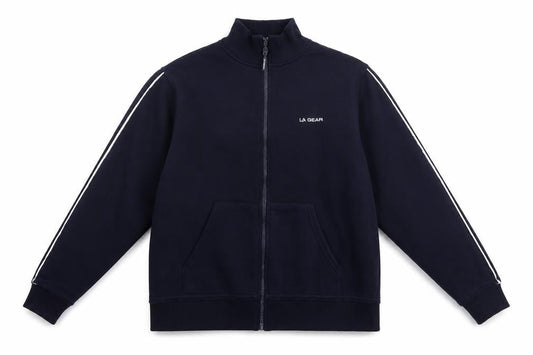 LA Gear Women's Blue Full Zip Fleece Jacket Size 14