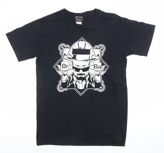 Breaking Bad Men's Black Crew Neck Graphic T-Shirt Size M