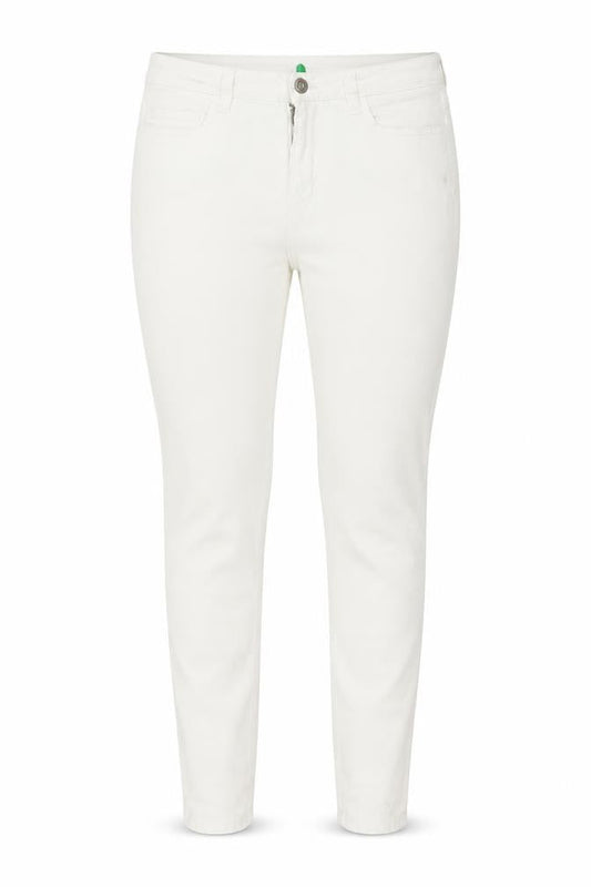 United Colors of Benetton Women's Ivory Skinny Jeans Size 12 Slim Fit Denim