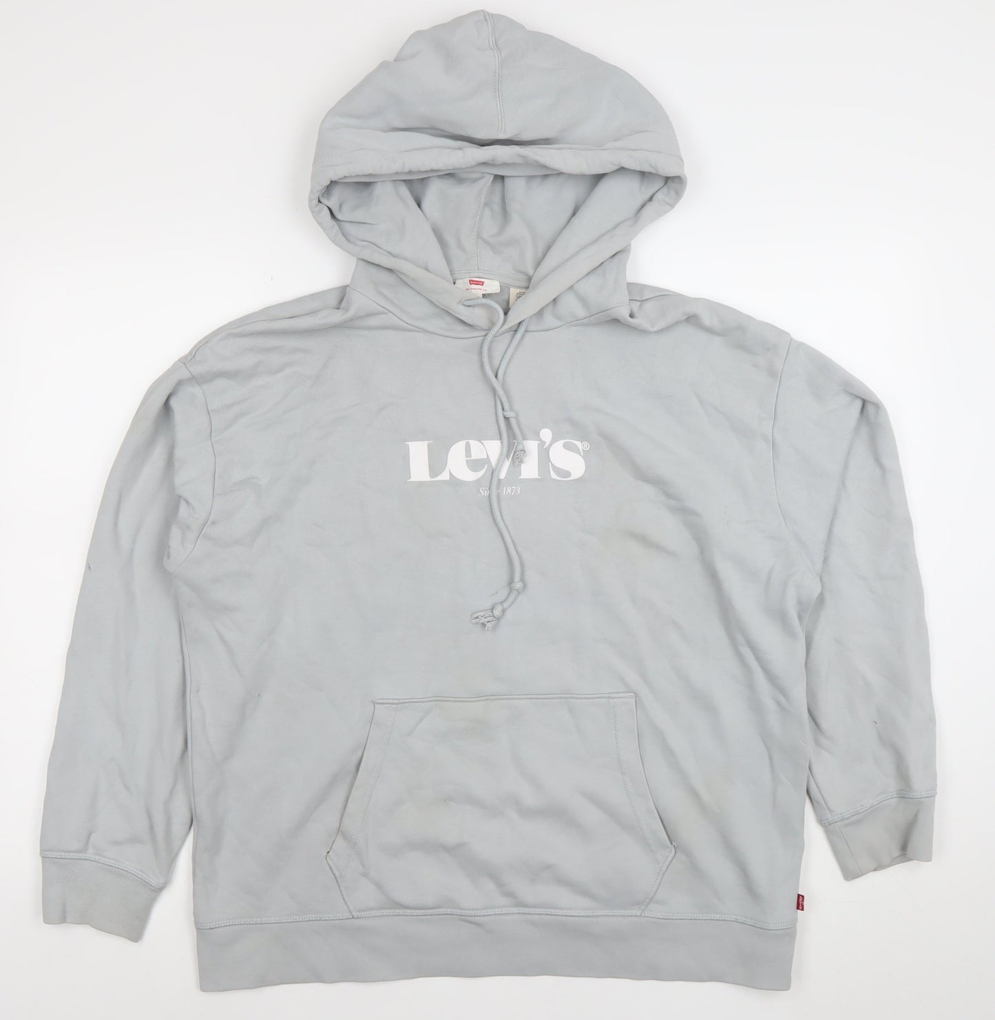 Levi’s Women’s Grey Pullover Hoodie XL Cotton Casual