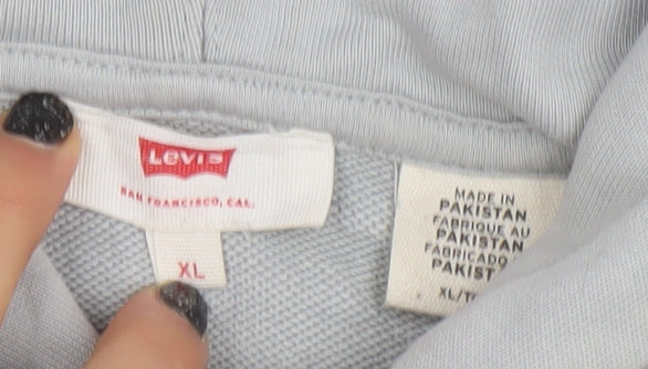 Levi’s Women’s Grey Pullover Hoodie XL Cotton Casual