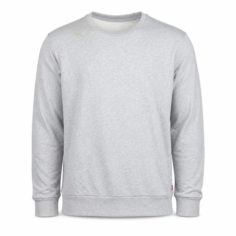 Levi's Men's Grey Cotton Crew Neck Pullover Sweatshirt Size S