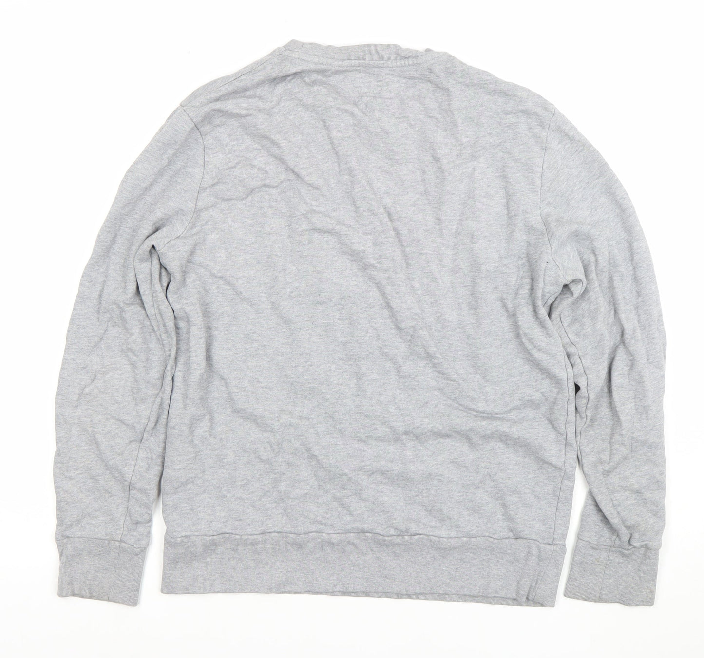 Levi's Men's Grey Cotton Crew Neck Pullover Sweatshirt Size S
