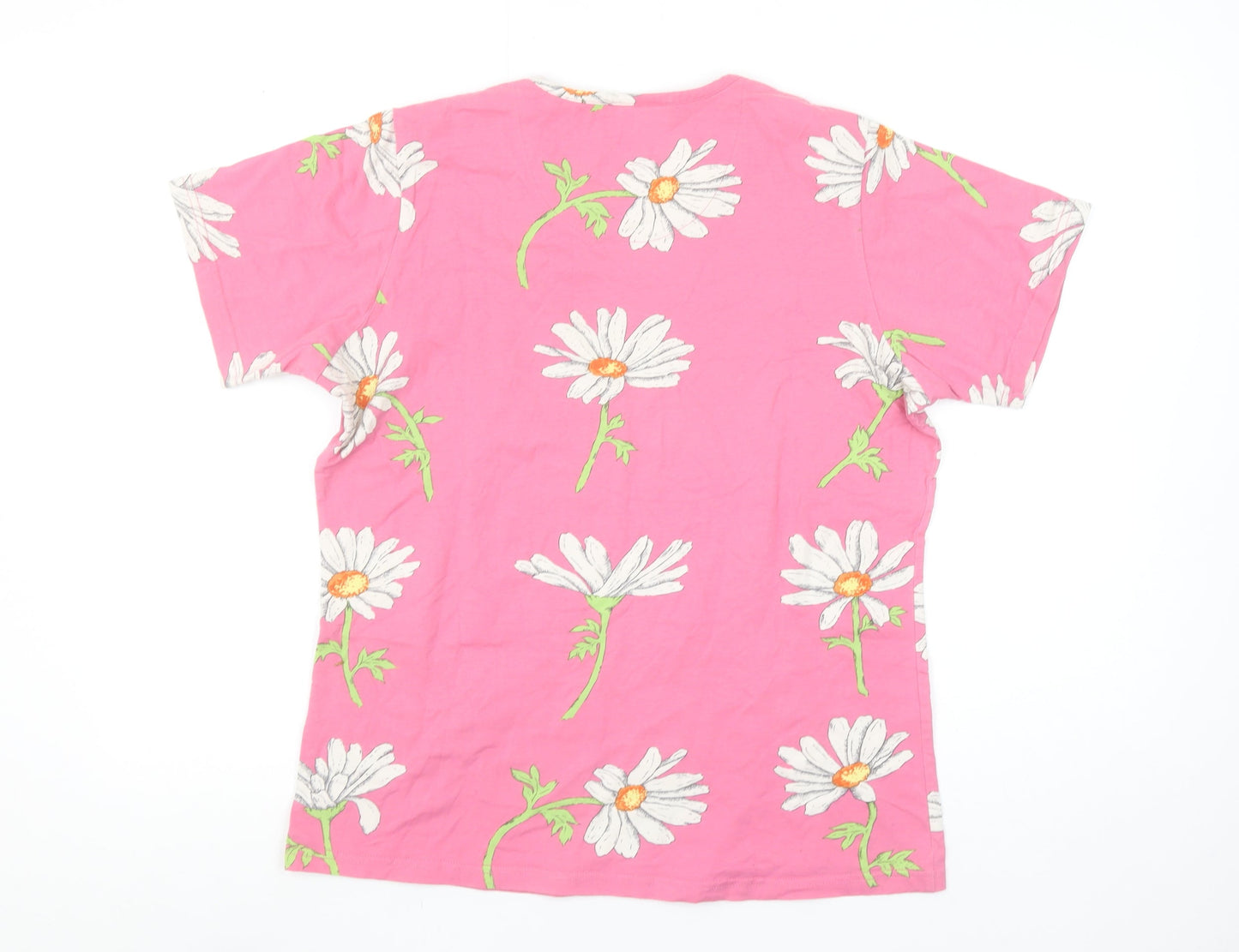 Jim Thompson Women’s Pink Floral Cotton T-Shirt XL