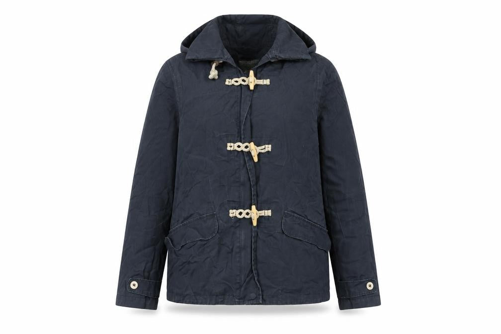 Seasalt Cornwall Women's Blue Hooded Toggle Jacket Size 12