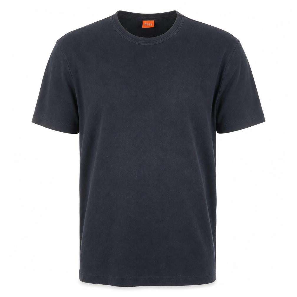 BOSS Men's Black XL Crew Neck Cotton Jersey T-Shirt