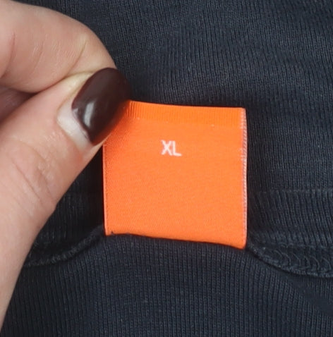 BOSS Men's Black XL Crew Neck Cotton Jersey T-Shirt