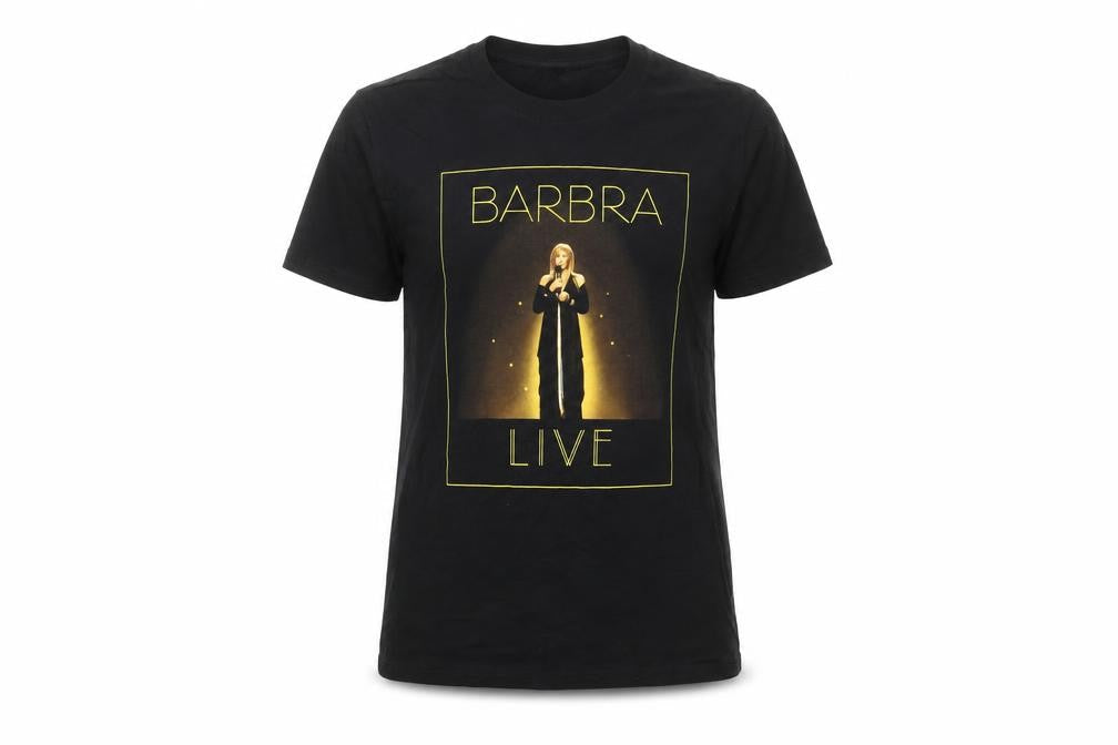 Gildan Women's Black Barbra Live 2013 Concert T-Shirt Size S