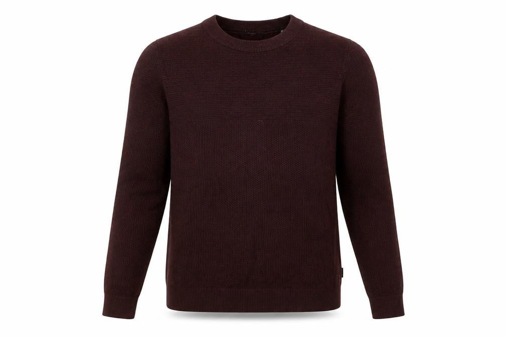 Jack & Jones Men’s Brown Small Crew Neck Knit Jumper Pullover