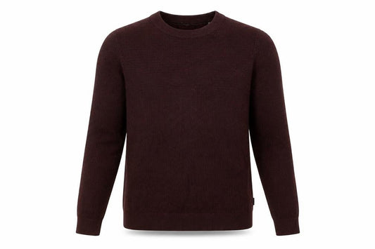 Jack & Jones Men’s Brown Small Crew Neck Knit Jumper Pullover