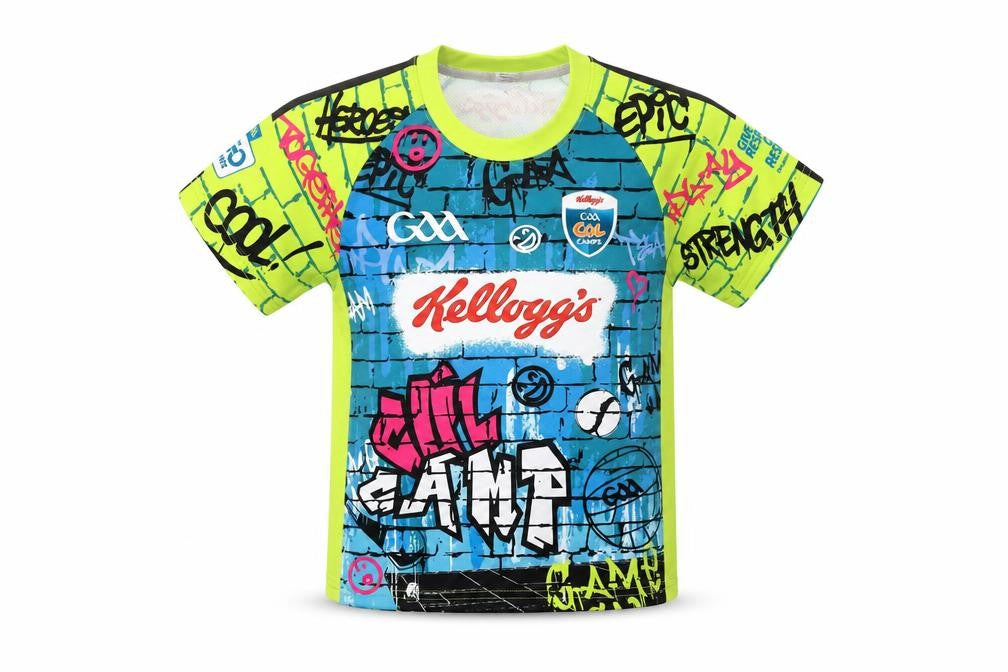 Azzurri Boys Multicoloured Kellogg’s Cool Camp Graphic Sports T-Shirt 2 Years