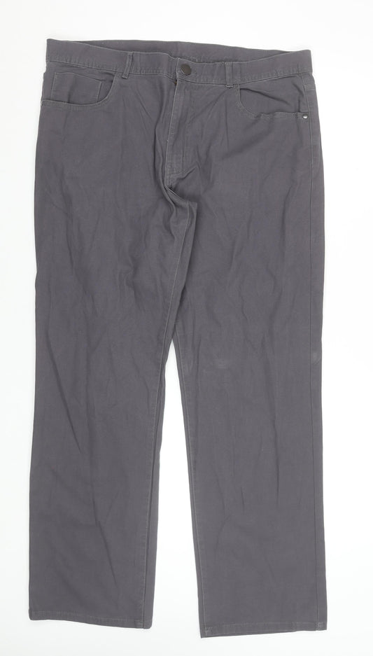 St. Bernard for Dunnes Stores Men's Grey Chino Trousers 38W 32L
