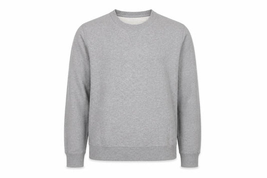 Marks & Spencer Men's Grey Small Crew Neck Pullover Sweatshirt