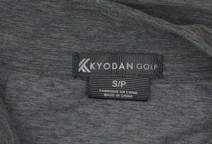 Kyodan Golf Men's Grey 1/2 Zip Long Sleeve Pullover Sweatshirt Size S