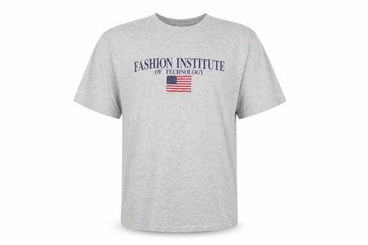 Champion Men's Grey XL Fashion Institute Graphic T-Shirt