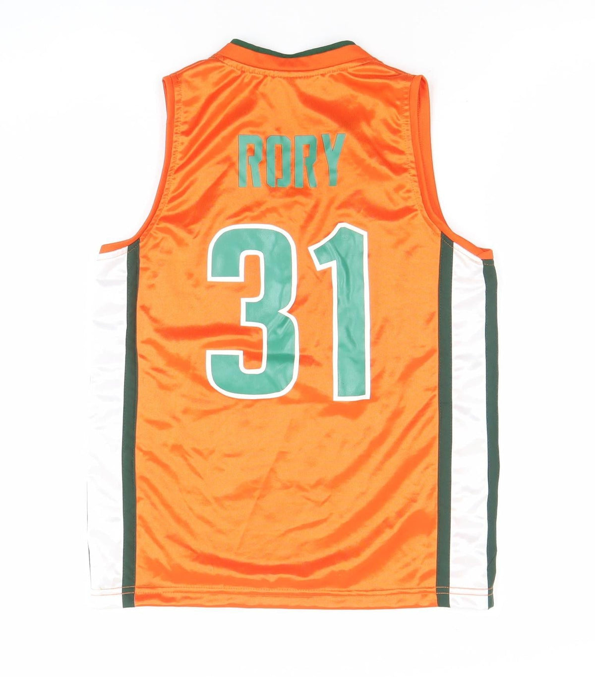 Speed Boys Orange Basketball Jersey Tank Top Size M Dublin Sonics 31