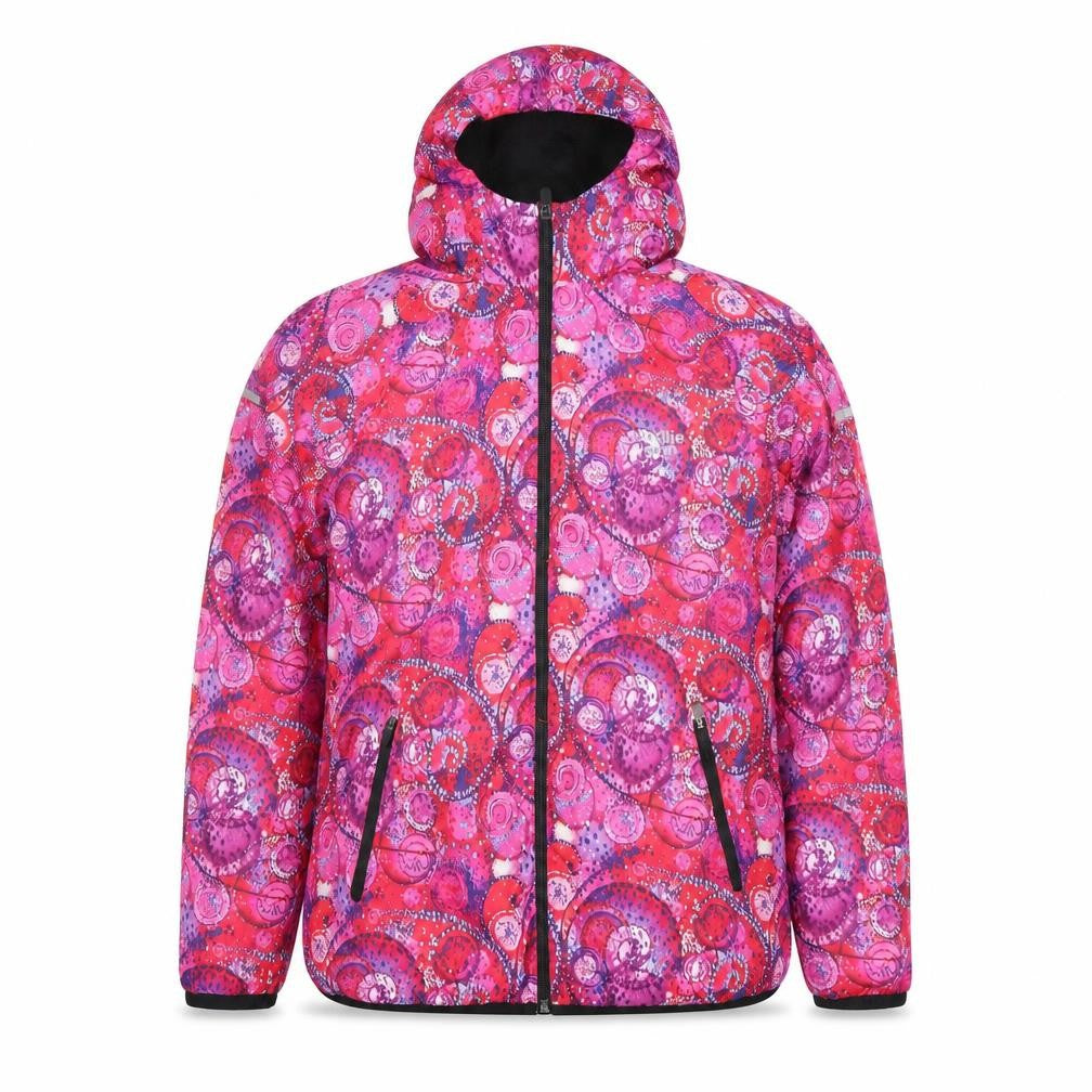 Millie & Gym Women's Multicoloured S Hooded Puffer Jacket