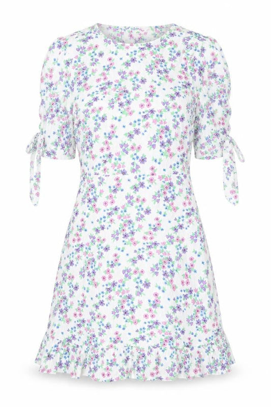 Marks & Spencer Women’s Multicoloured Floral One Shoulder Wrap Dress Size 10